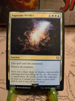 MTG Supreme Verdict The Lord of the Rings Commander Regular Rare NM - Image 1