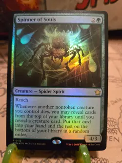 MTG Spinner of Souls Foundations Foil Rare NM - Image 1