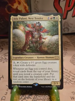 MTG Atla Palani, Nest Tender Double Masters 2022 Regular Rare NM - Image 1