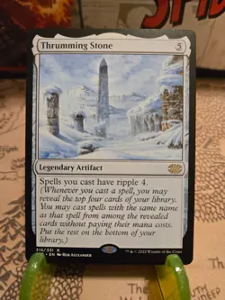 MTG Thrumming Stone Double Masters 2022 Regular Rare NM - Image 1