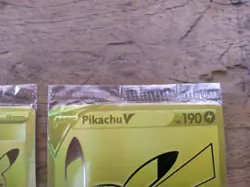 Sealed Pikachu v Gold and Pokeball SWSH145/SWSH146 Pokemon TCG Celebrations - Image 5