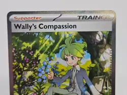Wally's Compassion 186/132 Pokemon Mega Evolution SIR CONDITION 10/10 - Image 3