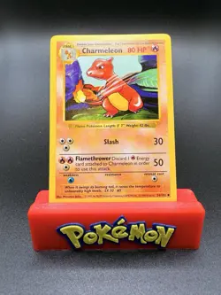 Pokemon Vintage Base Set Shadowless Charmeleon 24/102 NM Wotc 1999 - Image 1
