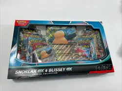 Pokemon Snorlax Ex & Blissey Ex Special Collection Box - New & Sealed - Image 1