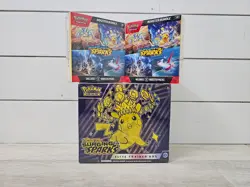 Pokemon Scarlet and Violet Surging Sparks ETB + 2 Booster Bundles New Sealed - Image 2