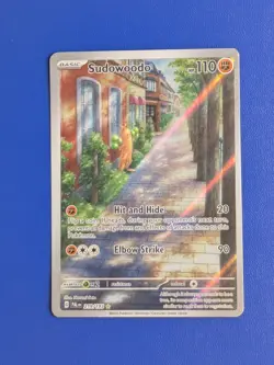 Pokemon TCG Sudowoodo 219/193 IR Sv02: Paldea Evolved 2023. NM/M - Image 1