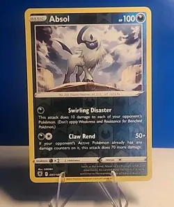 Absol 097/189 Swsh10: Astral Radiance Reverse Holo Pokemon TCG NM - Image 1