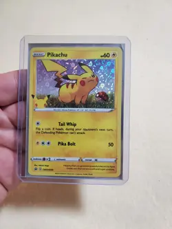 Pikachu (General Mills) SWSH039 Promo Holo Pokemon LP - Image 1