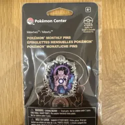 Mewtwo Legendary Moments Pin (1 Of 12) Pokemon Center - Fast Shipping 🚚 - Image 3