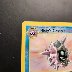 2000 Misty's Cloyster 29/132 - Gym Heroes Non-Holo Regular Rare- Pokemon TCG- LP - Image 5