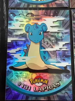 Topps Pokemon TV Animation Edition Series 3 Rainbow Holo Foil #131 Lapras - Image 3
