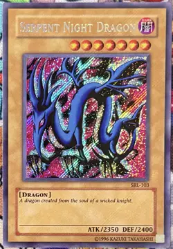 Serpent Night Dragon SRL-103 Spell Ruler Unlimited Holo Bleed NM/M - Image 2
