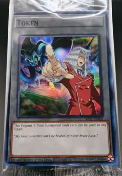 Yugioh! Pegasus & Toon Summoned Skull TKN5-EN032 Super Rare SEALED - Image 1