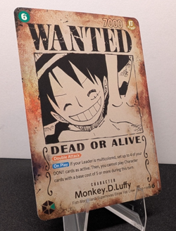 One Piece CCG Monkey.D.Luffy (118) (Wanted Poster) - Carrying On His Will (OP13) - Image 2