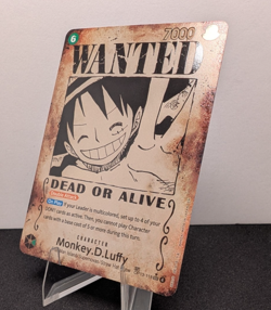 One Piece CCG Monkey.D.Luffy (118) (Wanted Poster) - Carrying On His Will (OP13) - Image 3
