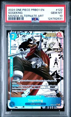Sogeking (Alternate Art) (Manga) OP03-122 Pillars of Strength Foil - Image 1