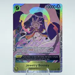 One Piece Carrying On His Will #OP13-108 Super Rare Foil TCG Jewelry Bonney - Image 1