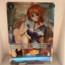 One Piece TCG: Emperors in the New World OP09-050 Nami (Alt Art/Parallel) - M/NM - Image 1