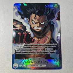 Monkey.D.Luffy (040) (Alternate Art) OP11-040 A Fist of Divine Speed Foil NM - Image 1