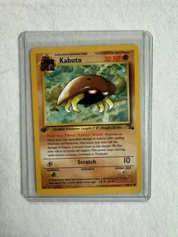 Pokemon TCG Kabuto Fossil 1st Edition Common Card 50/62 Lot Of 8 - Image 4
