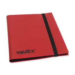 Vault X Standard 9-Pocket Strap Binder Red - 360 Cards - New - Image 1