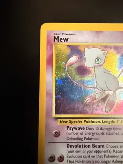 Mew 9 Holo Black Star Promo Pokemon Card - MP/HP - Image 4