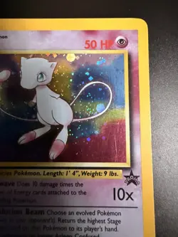 Mew 9 Holo Black Star Promo Pokemon Card - MP/HP - Image 5