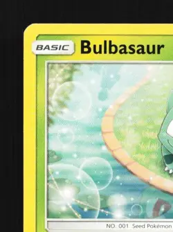 Bulbasaur 1/73 LP Shining Legends English Pokemon Card TCG - Image 4