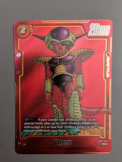 Frieza - SB02-053 Alternate Art Manga Booster 02 Dragon Ball Card English - Image 1