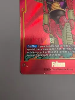 Frieza - SB02-053 Alternate Art Manga Booster 02 Dragon Ball Card English - Image 3