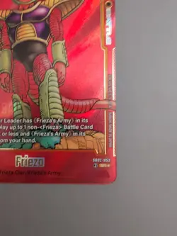 Frieza - SB02-053 Alternate Art Manga Booster 02 Dragon Ball Card English - Image 4