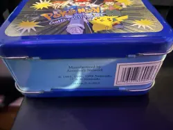 1998 Pokemon Lunch Tin With 100 Cards From Base Set To Black And White Used/Play - Image 4