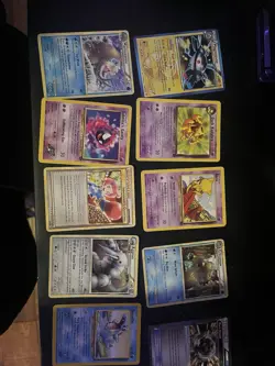 1998 Pokemon Lunch Tin With 100 Cards From Base Set To Black And White Used/Play - Image 5