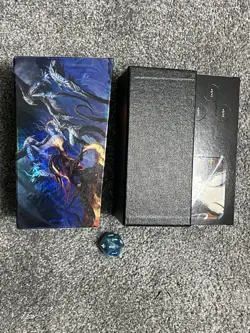 EMPTY Final Fantasy Gift Bundle Box Magic The Gathering No Cards, Includes Dice - Image 1