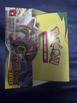 1x EMPTY - Pokemon TCG Sword & Shield Evolving Skies Booster Box - No cards - Image 1