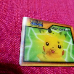 Pikachu 3D 2004 AMADA Pokemon Channel Japanese Nice Cards POP 1 NM TCG - Image 2