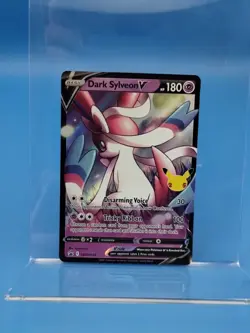 Pokemon TCG Dark Sylveon v SWSH134 Black Star Promo Card (NM Condition) - Image 1