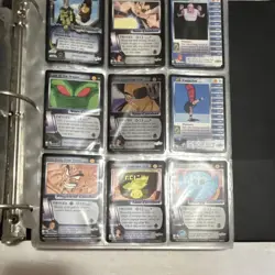 Dragon Ball Z CCG Score Mixed Card Lot Binder Goku Vegeta Piccolo Krillin - Image 2