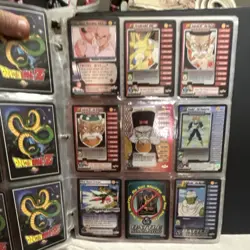 Dragon Ball Z CCG Score Mixed Card Lot Binder Goku Vegeta Piccolo Krillin - Image 5