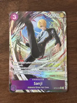 Sanji OP12-070 R Alternate Art English One Piece Card Game - Image 1