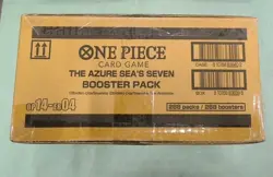 One Piece Card Game OP-14 The Azure Sea's Seven Booster Box Case Sealed - Image 1