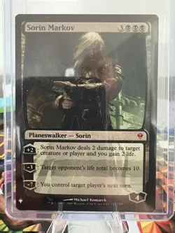 Magic: The Gathering -ZENDIKAR- Sorin Markov (MYTHIC) *THE LIST* #111 NM - Image 1