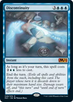 Discontinuity - Promo Pack: Core Set 2021 (PPM21) (FOIL) NM Never Played - Image 1