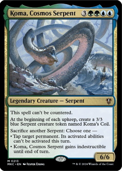 Koma, Cosmos Serpent Commander: Murders at Karlov Manor Regular - Image 1