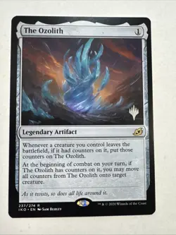 MTG Ikoria: Lair of Behemoths Promo Pack the Ozolith LP Condition - Image 1