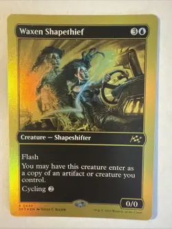 Waxen Shapethief (First-Place Foil) Aetherdrift Foil - Image 1