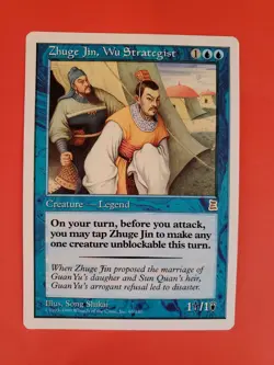 Zhuge Jin, Wu Strategist * MTG Portal Three Kingdoms (P3K) - Image 1
