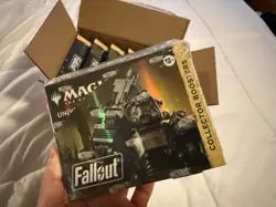 MTG Fallout Collector Booster Box English Edition, Sealed, New - Image 1