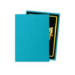 Dragon Shield Matte Turquoise Sleeves 100ct - Standard Size - MTG Pokemon TCG - Image 2