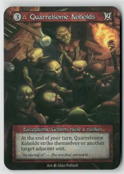 Sorcery Contested Realm Beta Quarrelsome Kobolds x3 NM Exceptional - Image 1